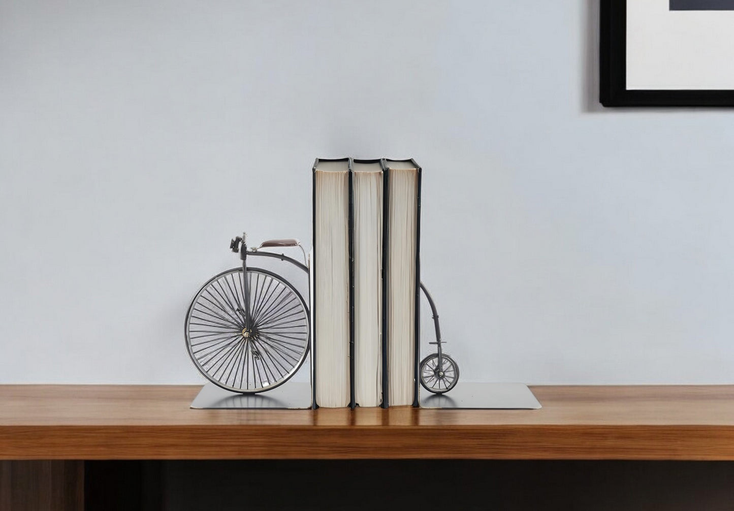 High Wheeler Bicycle Bookends
