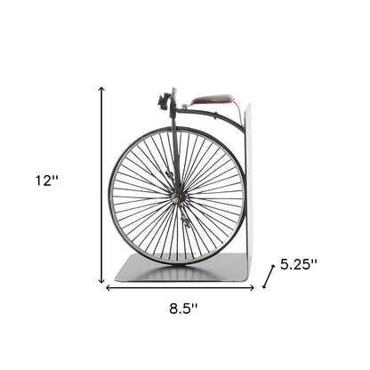 High Wheeler Bicycle Bookends
