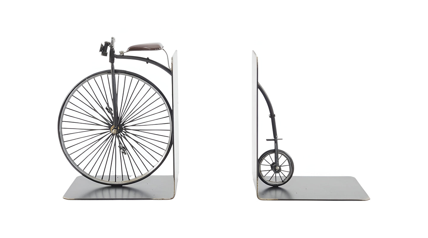 High Wheeler Bicycle Bookends