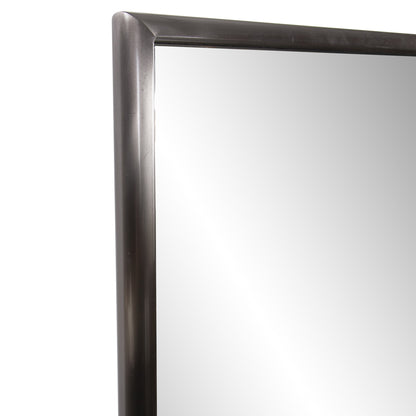 Gray Metal Framed Full Length Hanging Mirror