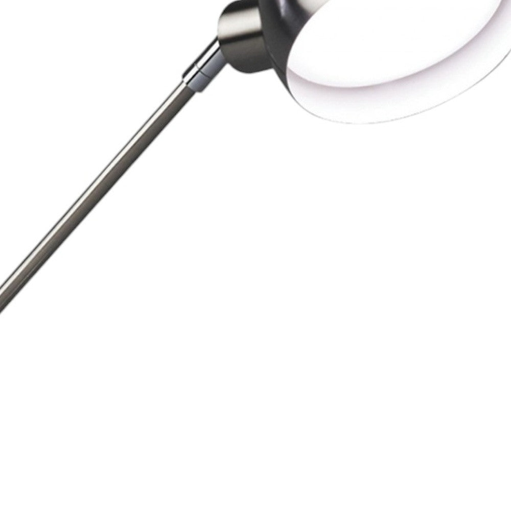 Brushed Nickel Adjustable Desk Lamp