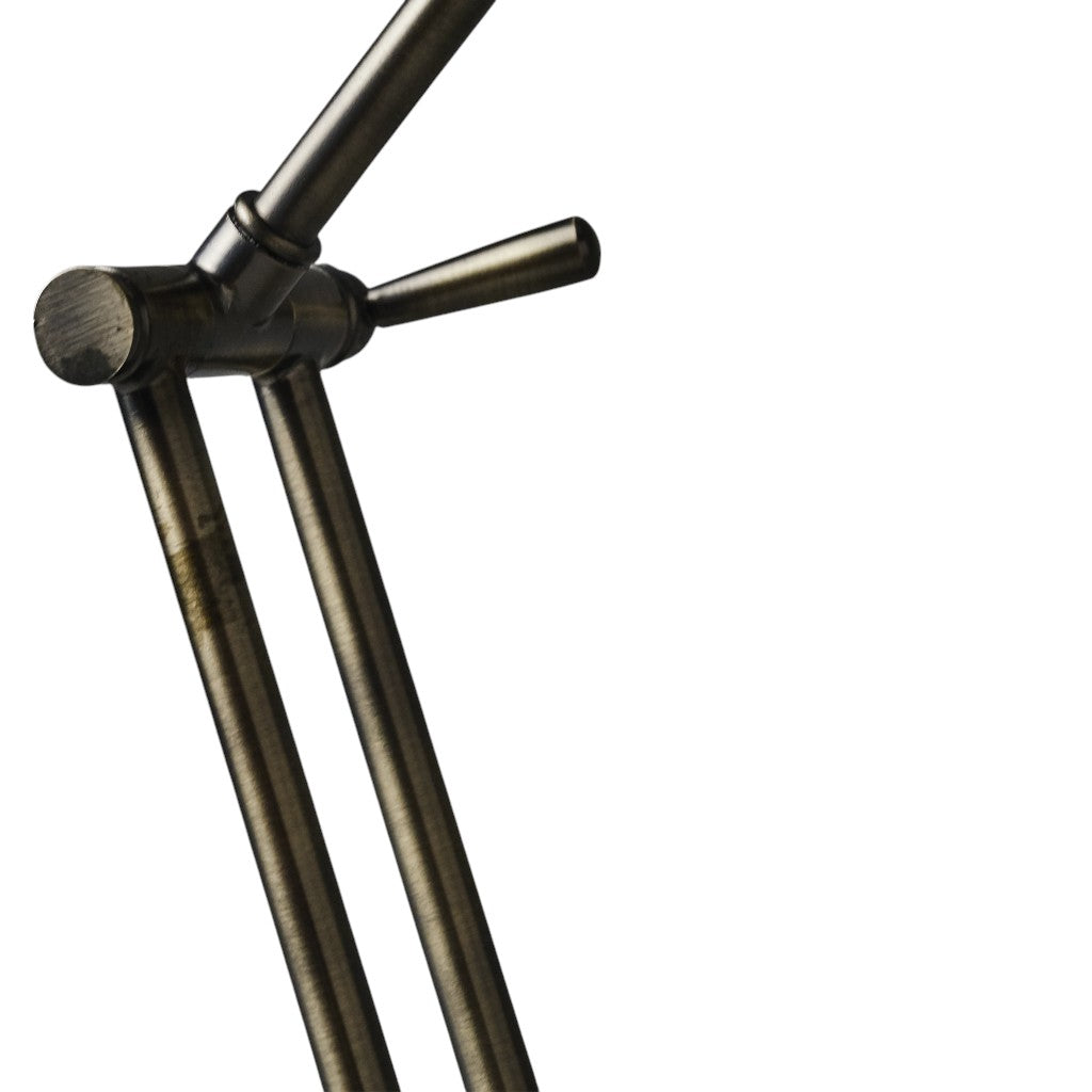 Antiqued Bronze Adjustable Desk Lamp