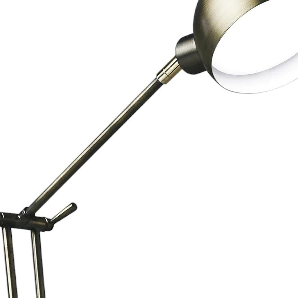 Antiqued Bronze Adjustable Desk Lamp