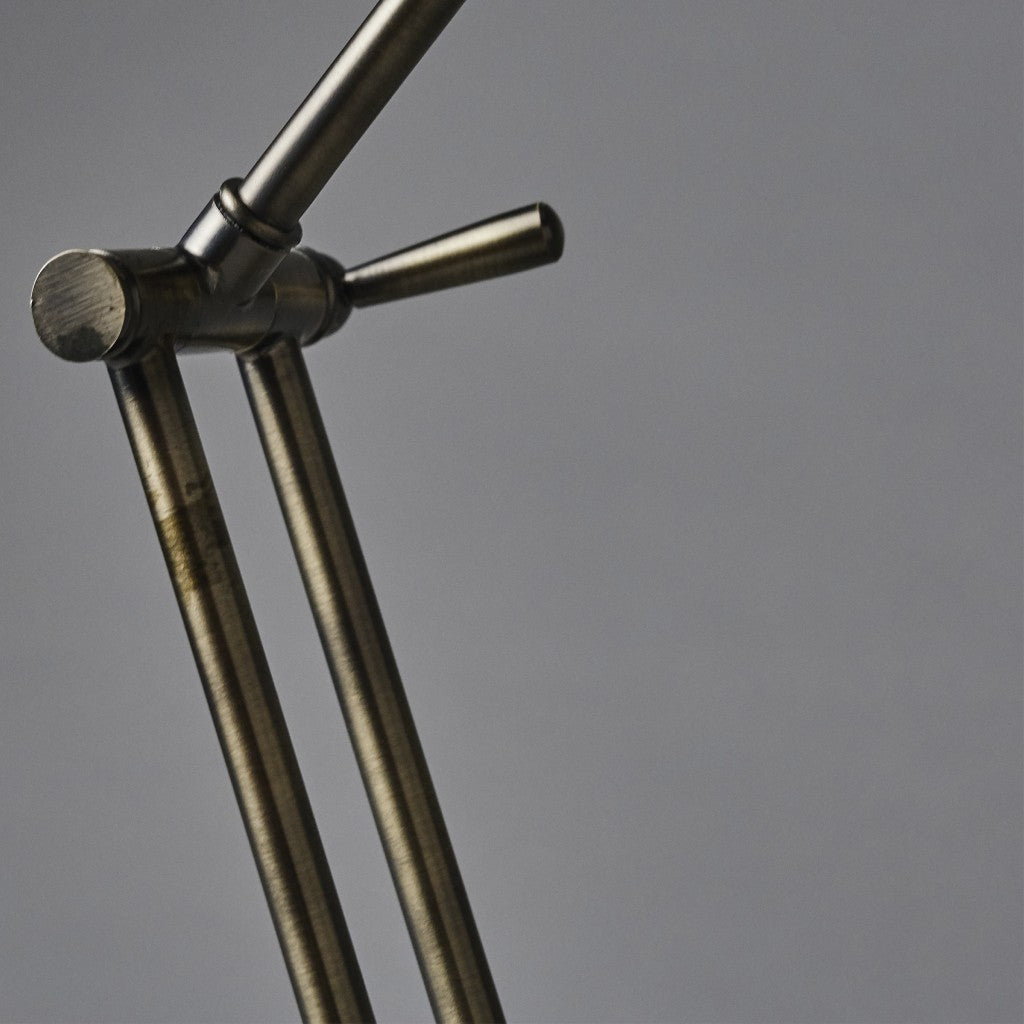 Antiqued Bronze Adjustable Desk Lamp