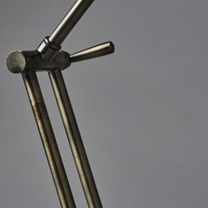 Antiqued Bronze Adjustable Desk Lamp