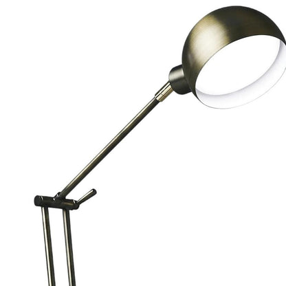 Antiqued Bronze Adjustable Desk Lamp