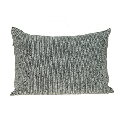 Shimmering Silver Beaded Luxury Pillow