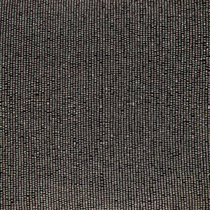 Shimmering Gray Beaded Luxury Pillow