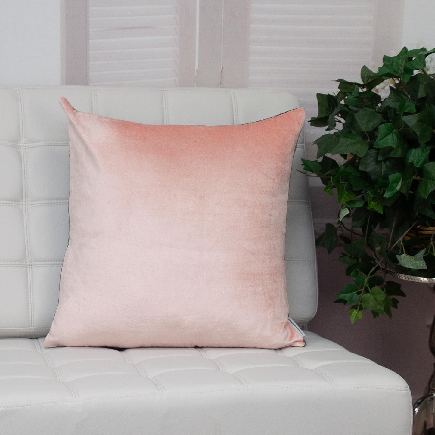 Pink Cotton Blend Pillow