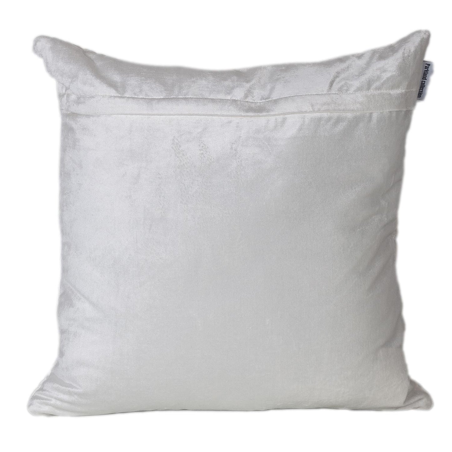 White Cotton Blend Pillow