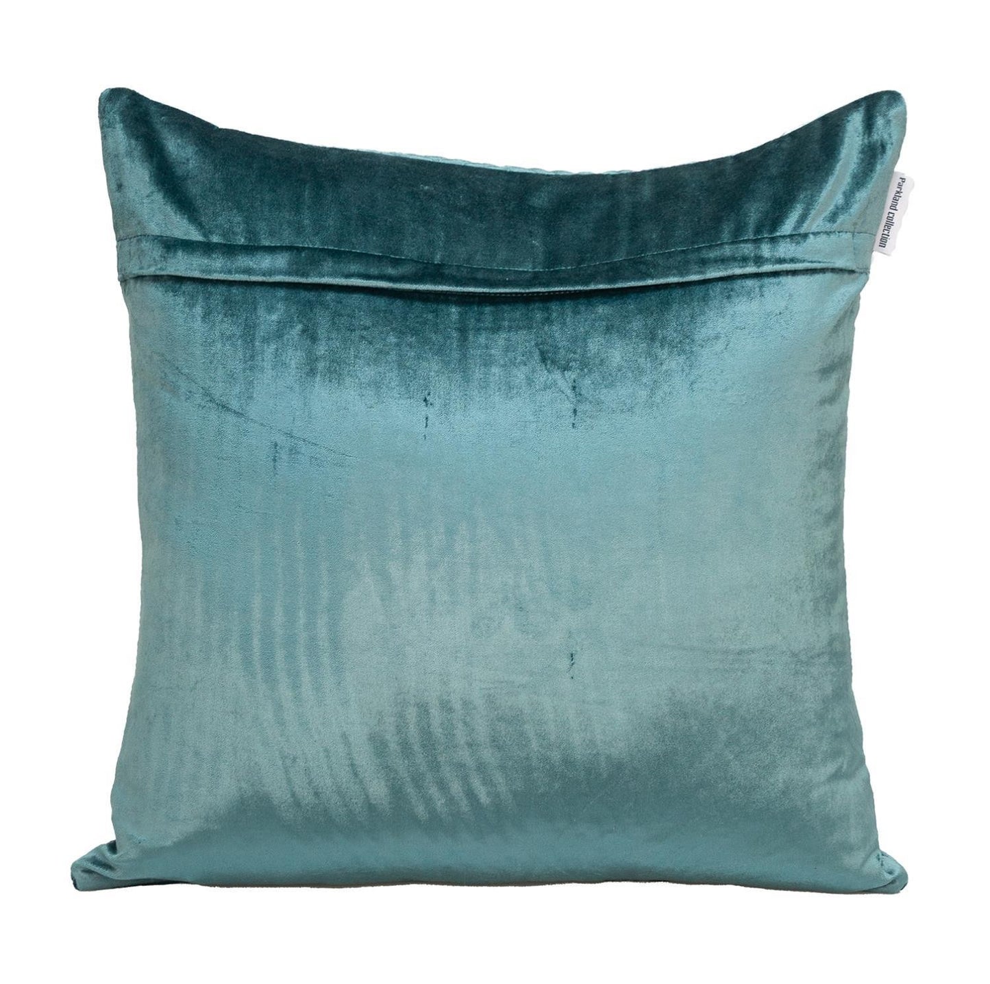 Teal Cotton Blend Pillow