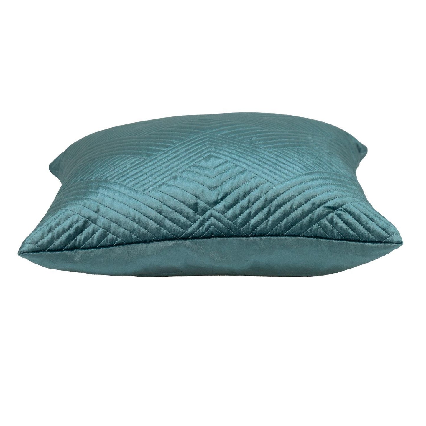 Teal Cotton Blend Pillow