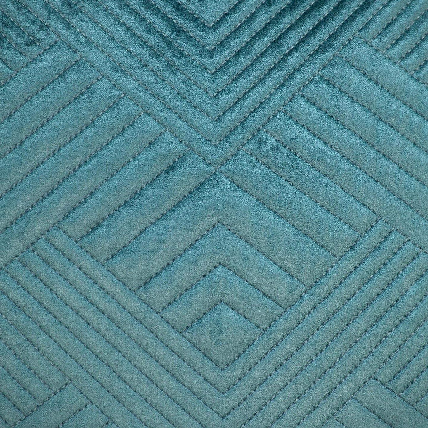 Teal Cotton Blend Pillow