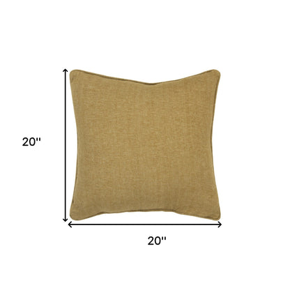 Gold Solid Classic Pillow