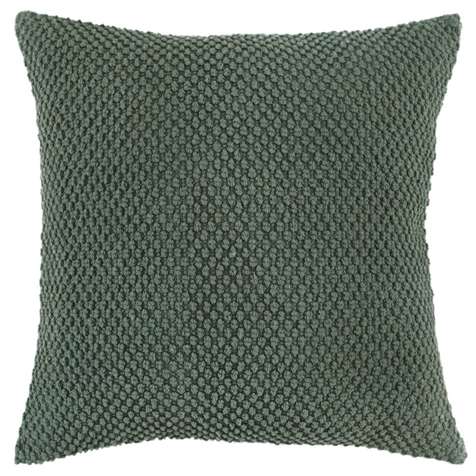 Olive Green Cotton Pillow