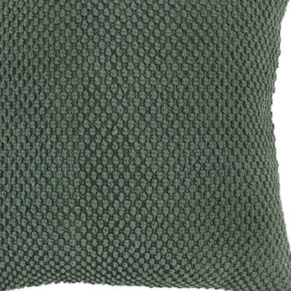 Olive Green Cotton Pillow