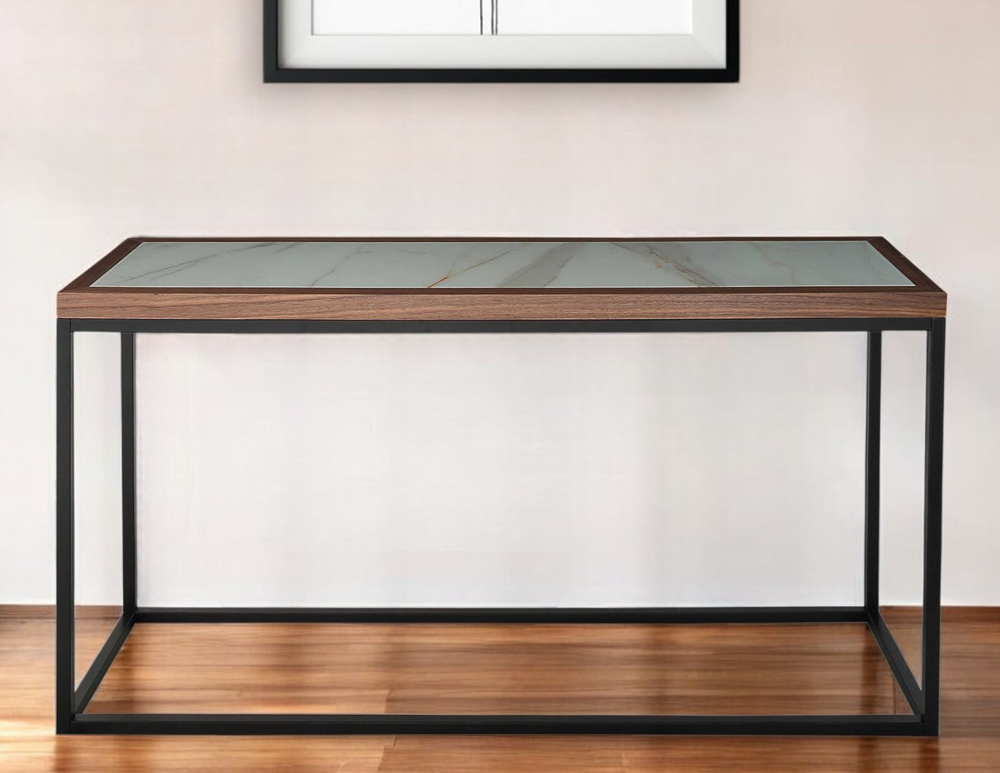 Marble Frame Console Table