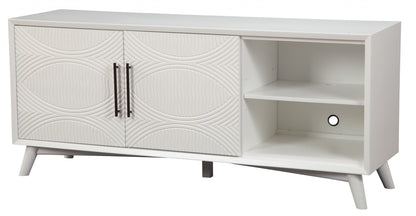 White Pine Solid Wood Media Console