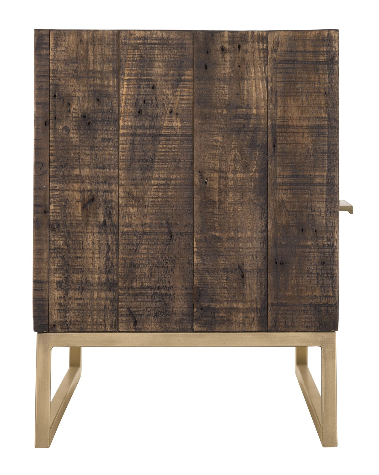 Deep Taupe Reclaimed Pine Media Console