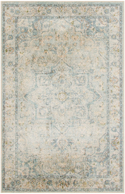 Nourison Astra Light Blue Pet Friendly Machine Washable Rug - 3'3" x 5'