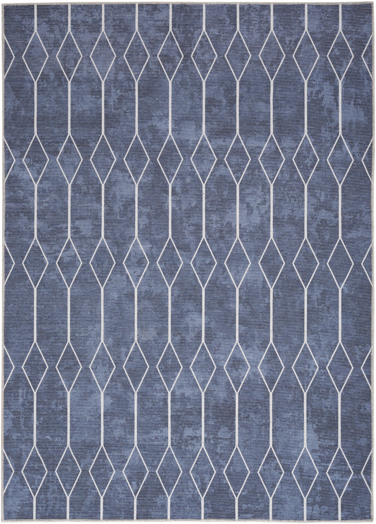 Nourison New Concept Navy Machine Washable Rug - Main
