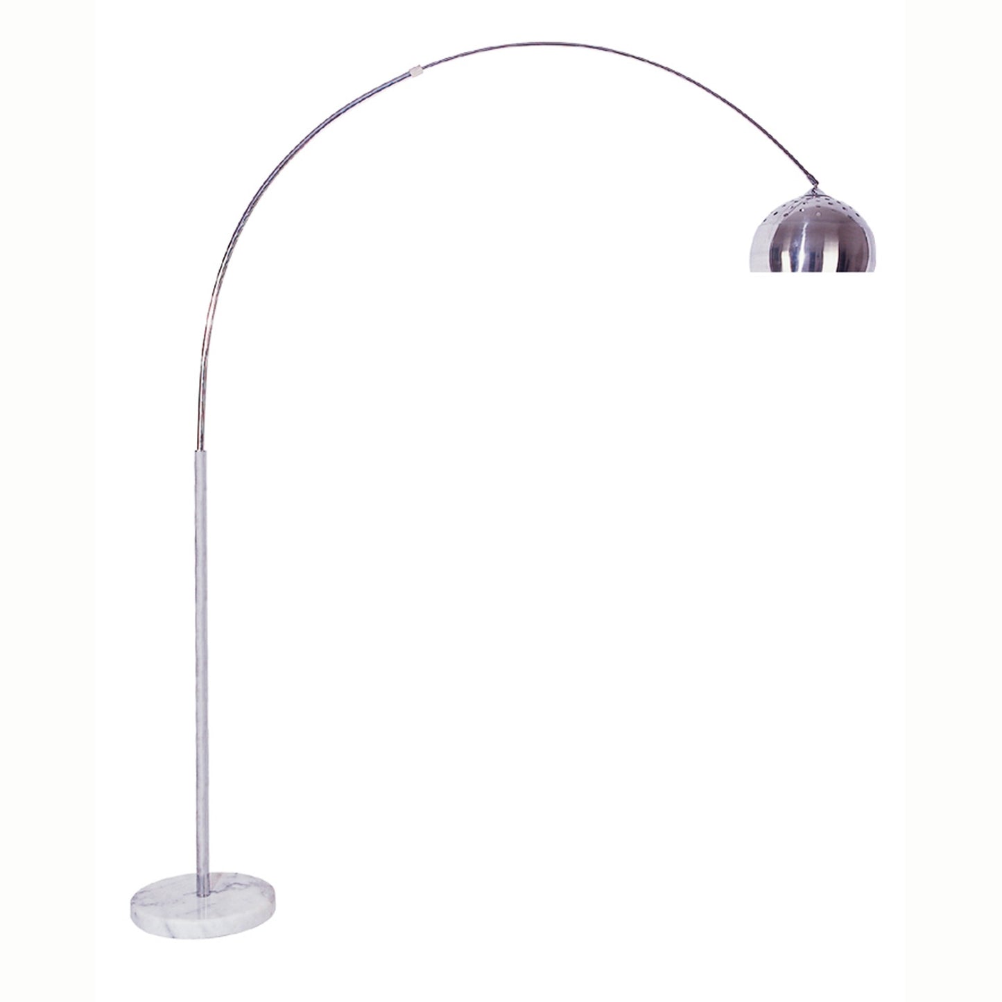 Silver Floor Lamp