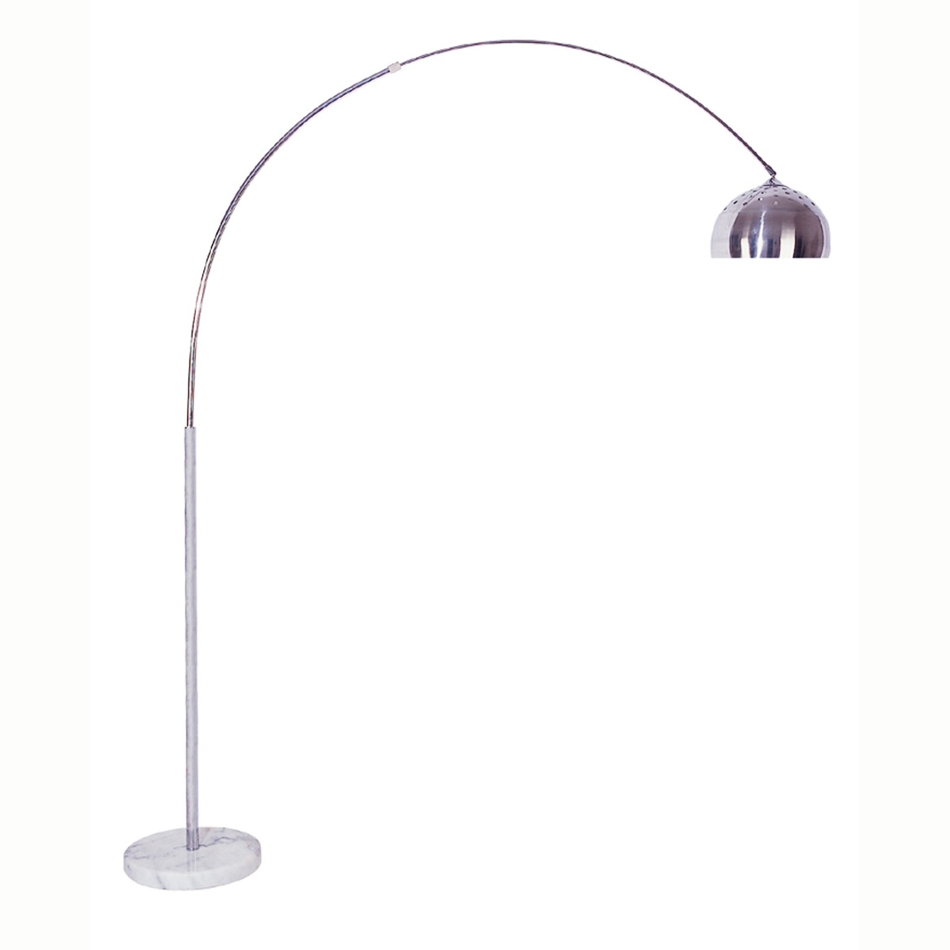 Silver Floor Lamp