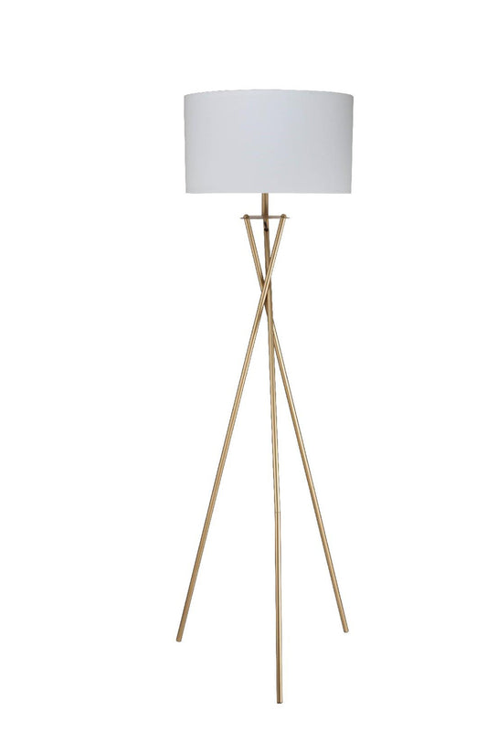 Minimalist Gold Floor Lamp