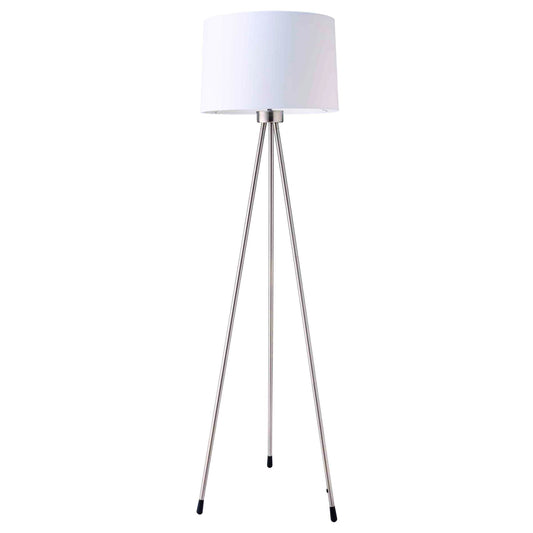 White Tripod Floor Lamp w/ Shade