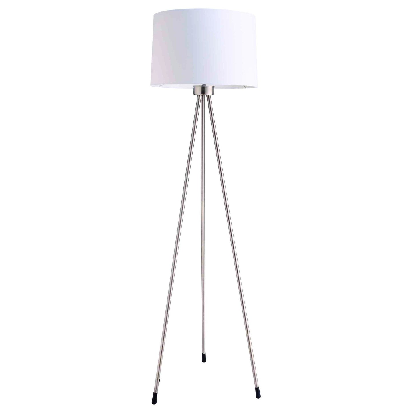 White Tripod Floor Lamp w/ Shade