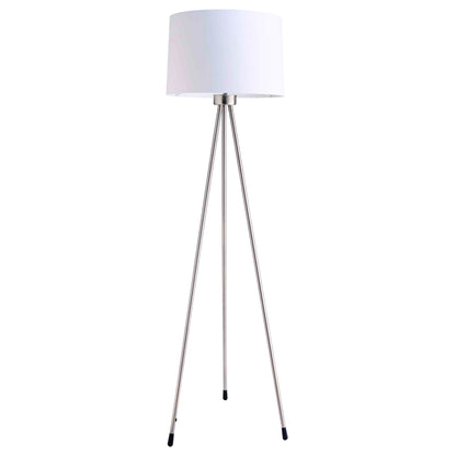 White Tripod Floor Lamp w/ Shade