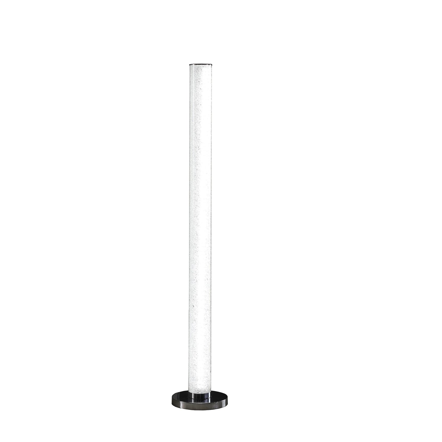 White Column Floor Lamp w/ Shade