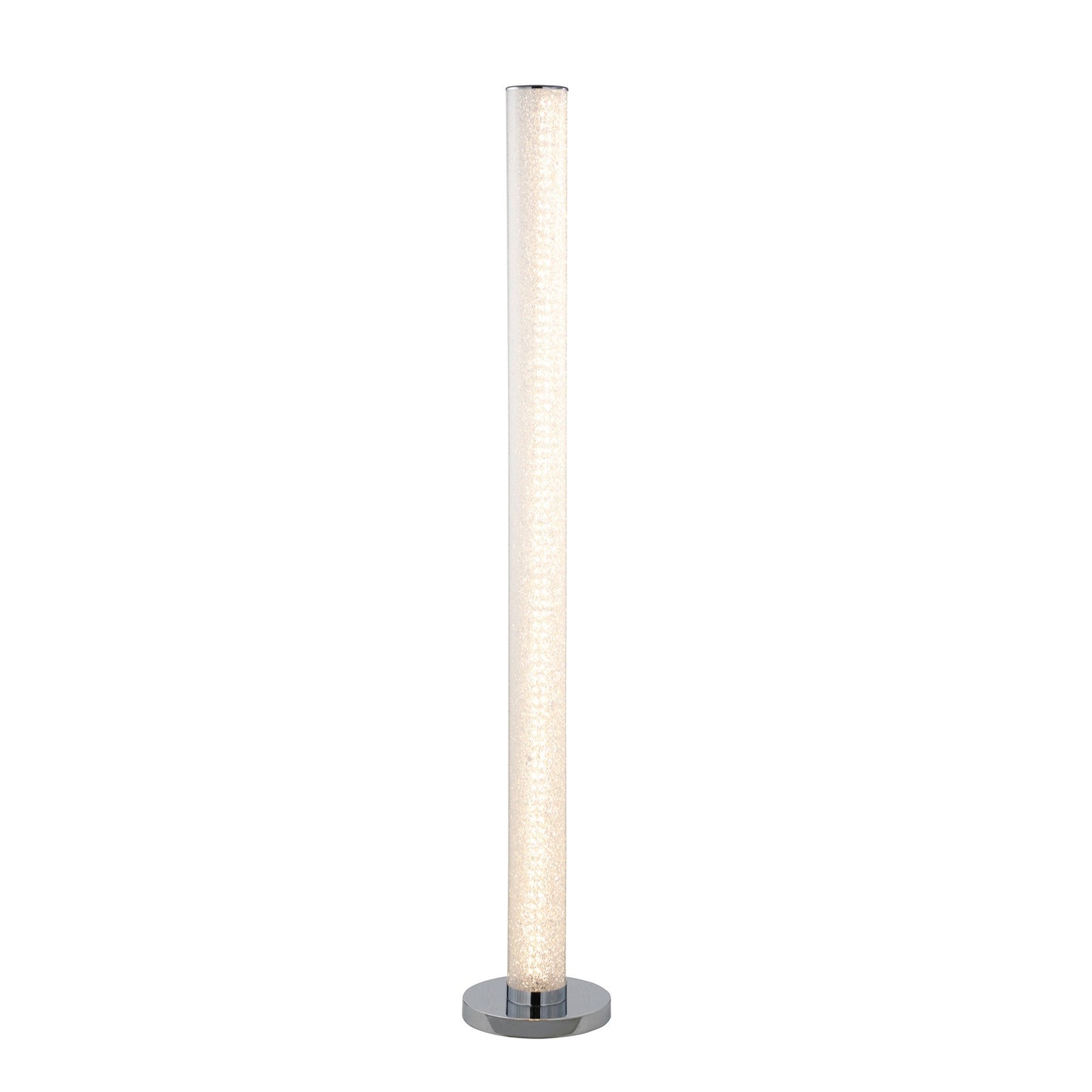White Column Floor Lamp w/ Shade