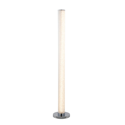 White Column Floor Lamp w/ Shade