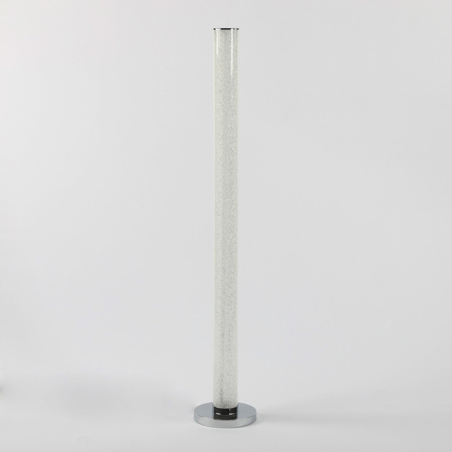 White Column Floor Lamp w/ Shade