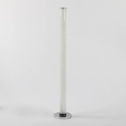White Column Floor Lamp w/ Shade