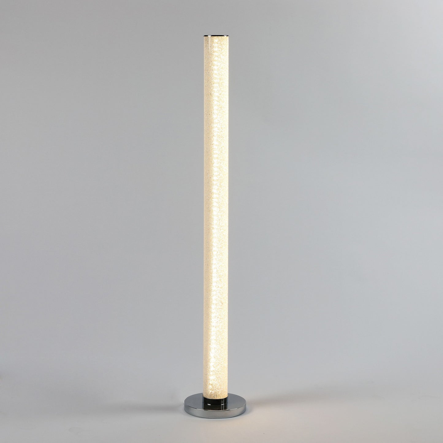 White Column Floor Lamp w/ Shade