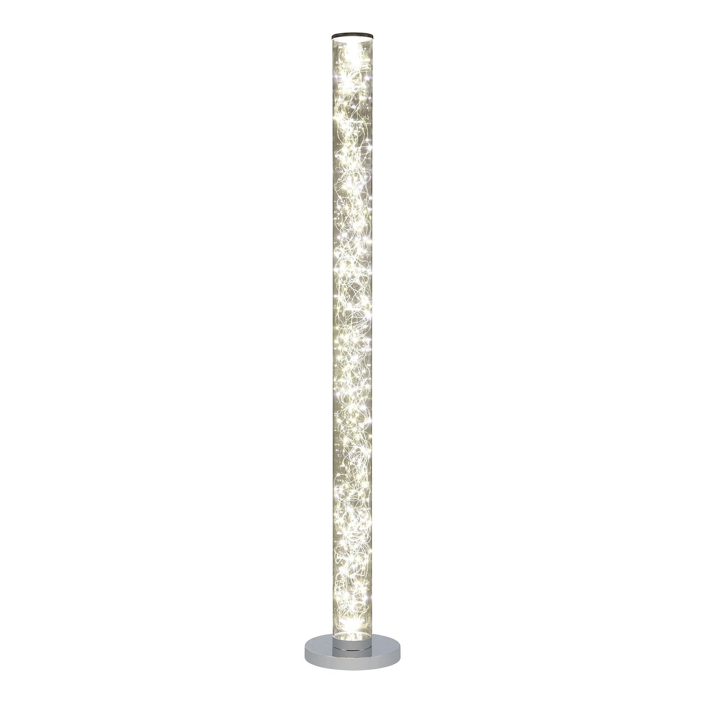 Steel Column Floor Lamp w/ Shade