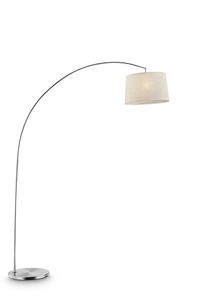 Steel Adjustable Floor Lamp w/ Shade