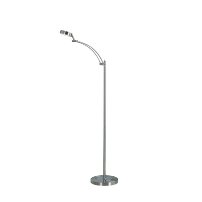 Nickel Adjustable Task Floor Lamp