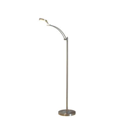 Nickel Adjustable Task Floor Lamp