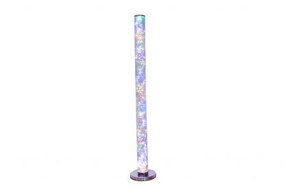 Steel Column Floor Lamp w/ Shade