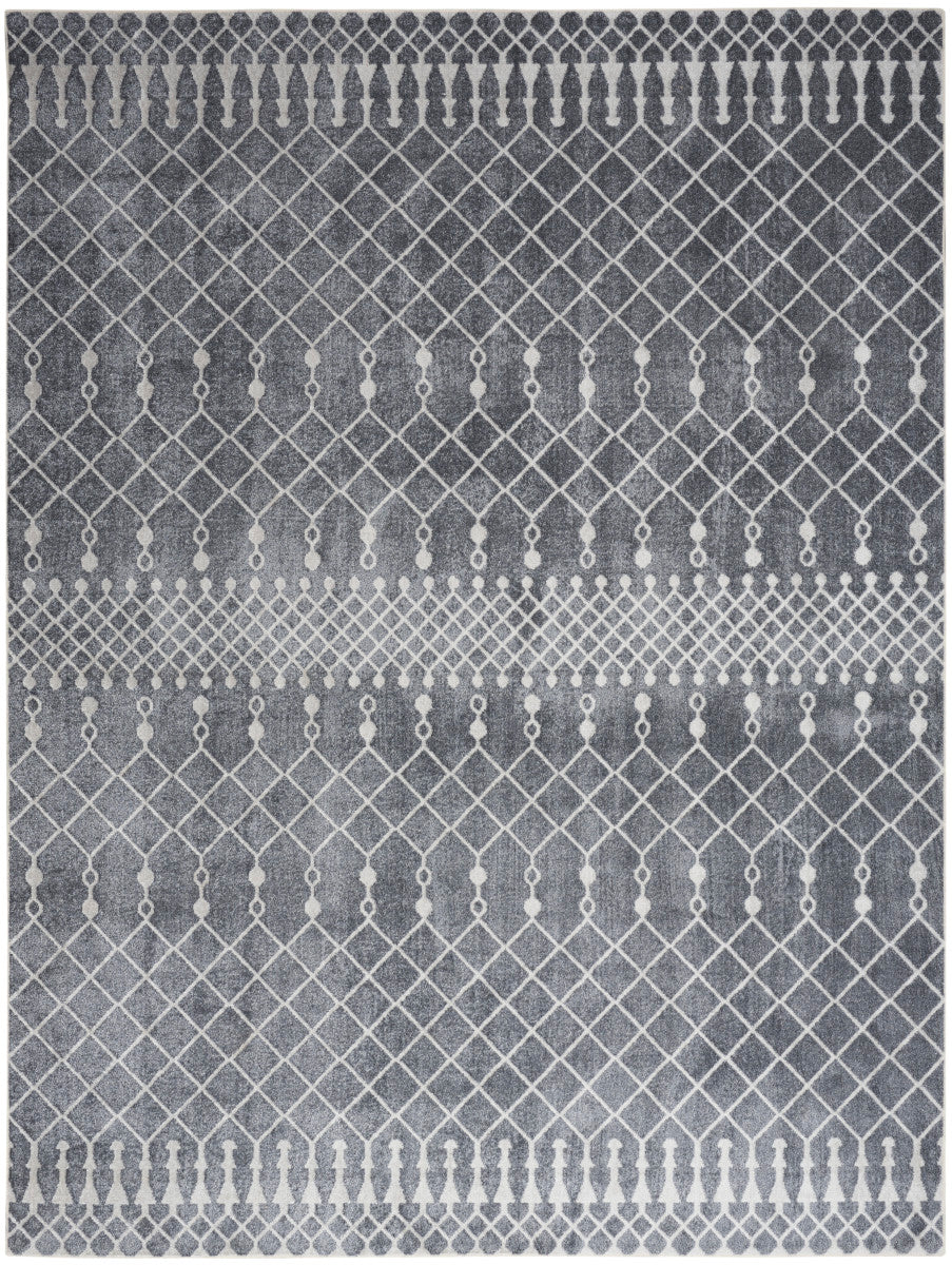 Nourison Astra Denim Pet Friendly Machine Washable Rug - 6'7" x 9'