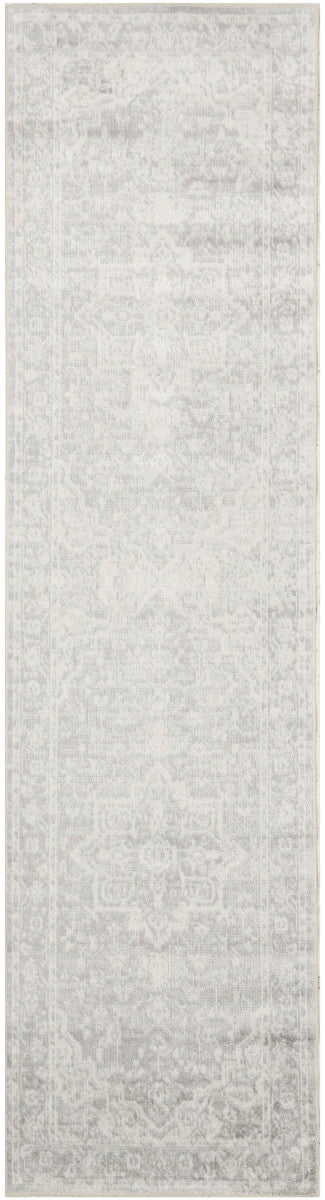 Nourison Astra Grey Pet Friendly Machine Washable Rug - 2' x 6'
