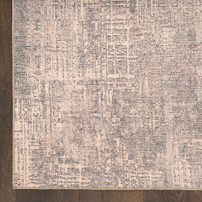 Nourison Botanical Taupe Machine Washable Rug - Corner