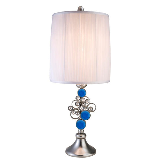 Silver Bedside w/ Shade