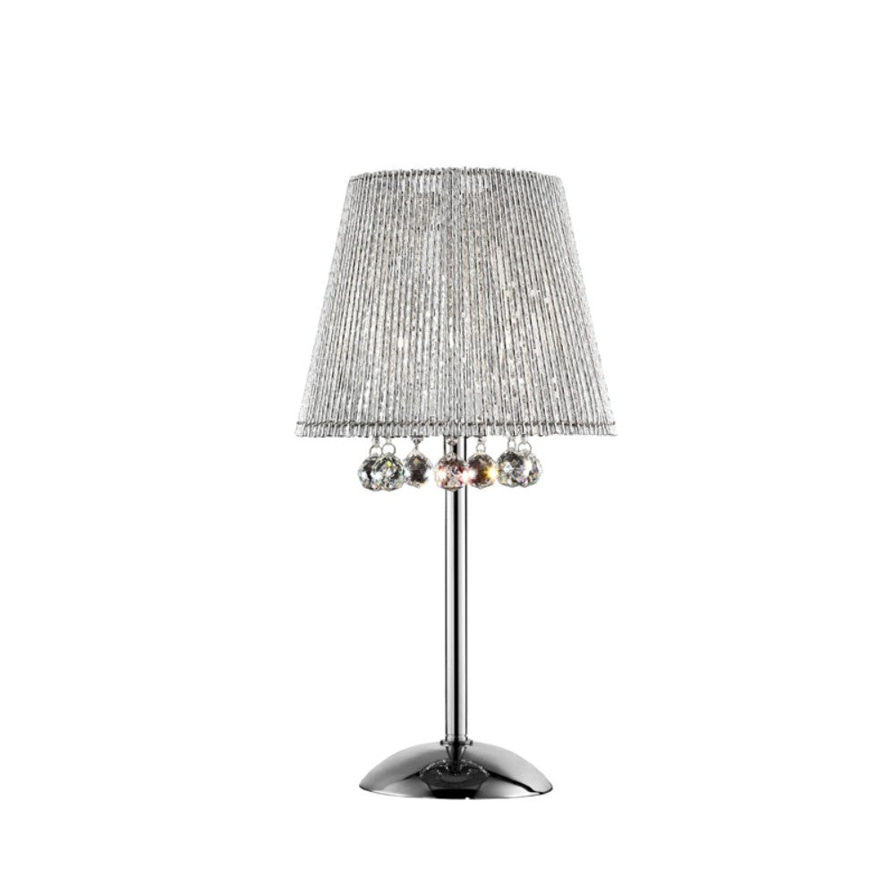 Dreamy Silver Table Lamp