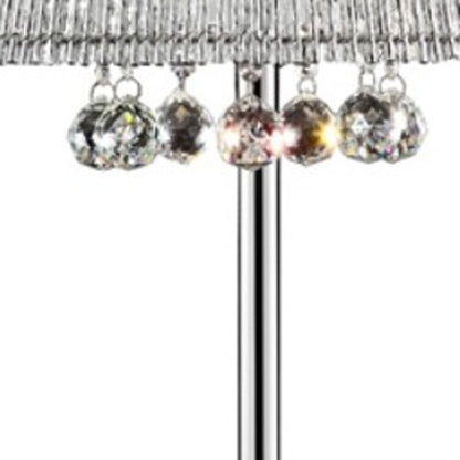 Dreamy Silver Table Lamp