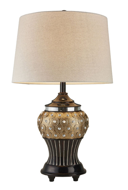 Glitzy Gold BejeweTable Lamp
