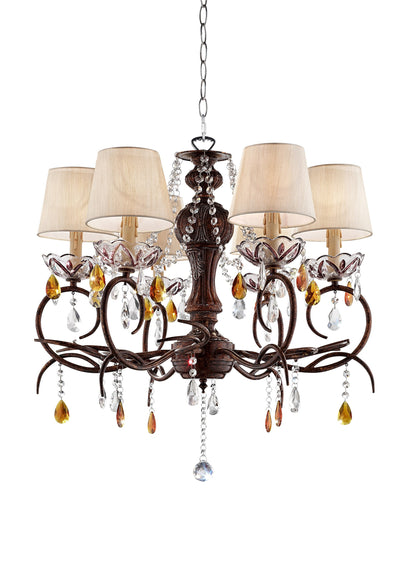 Burnished Bronze Hanging Ceiling Lamp